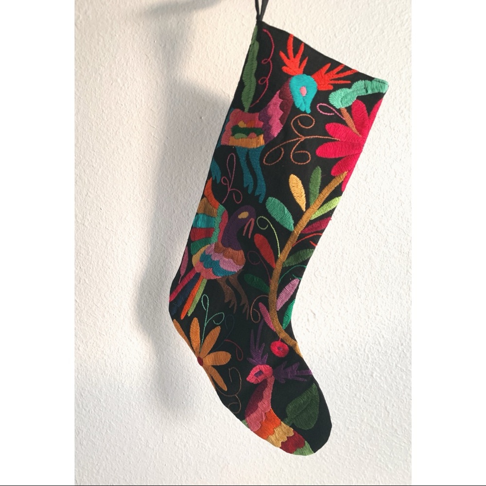 Nativa • Otomi Embroidered Stocking